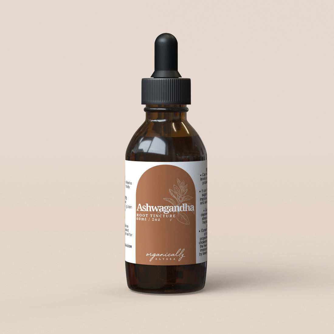 Ashwagandha Tincture: Hormone & Anxiety Support