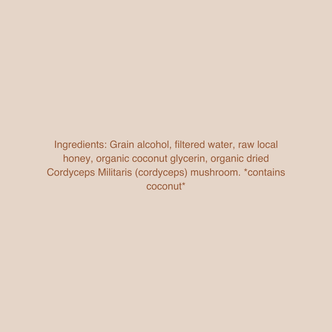 Cordyceps Mushroom Elixir: Lung & Performance Support