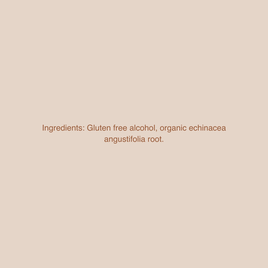 Echinacea Tincture: Infection & Immune Support