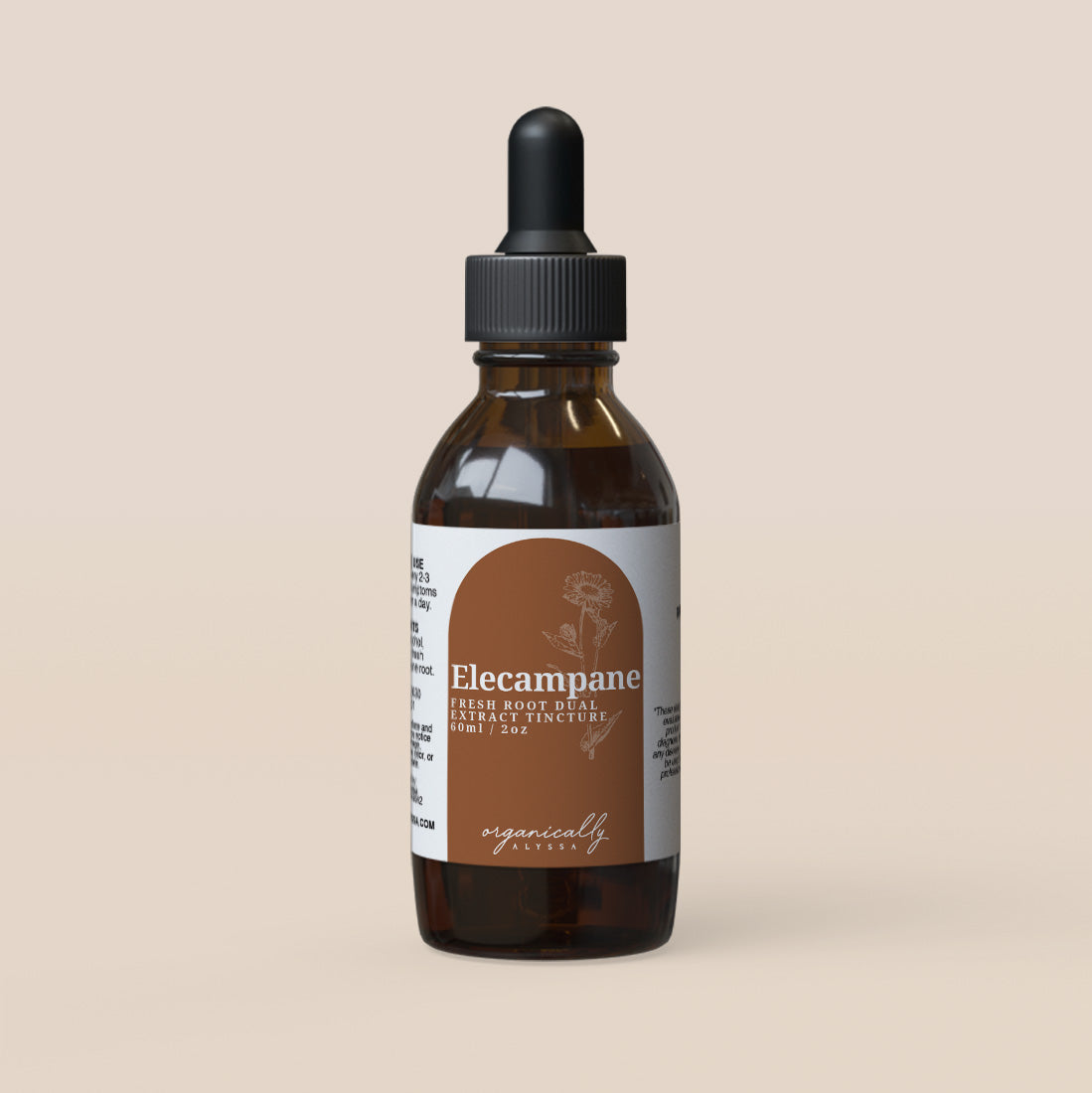 Elecampane Dual Extract Tincture: Phlegm Support