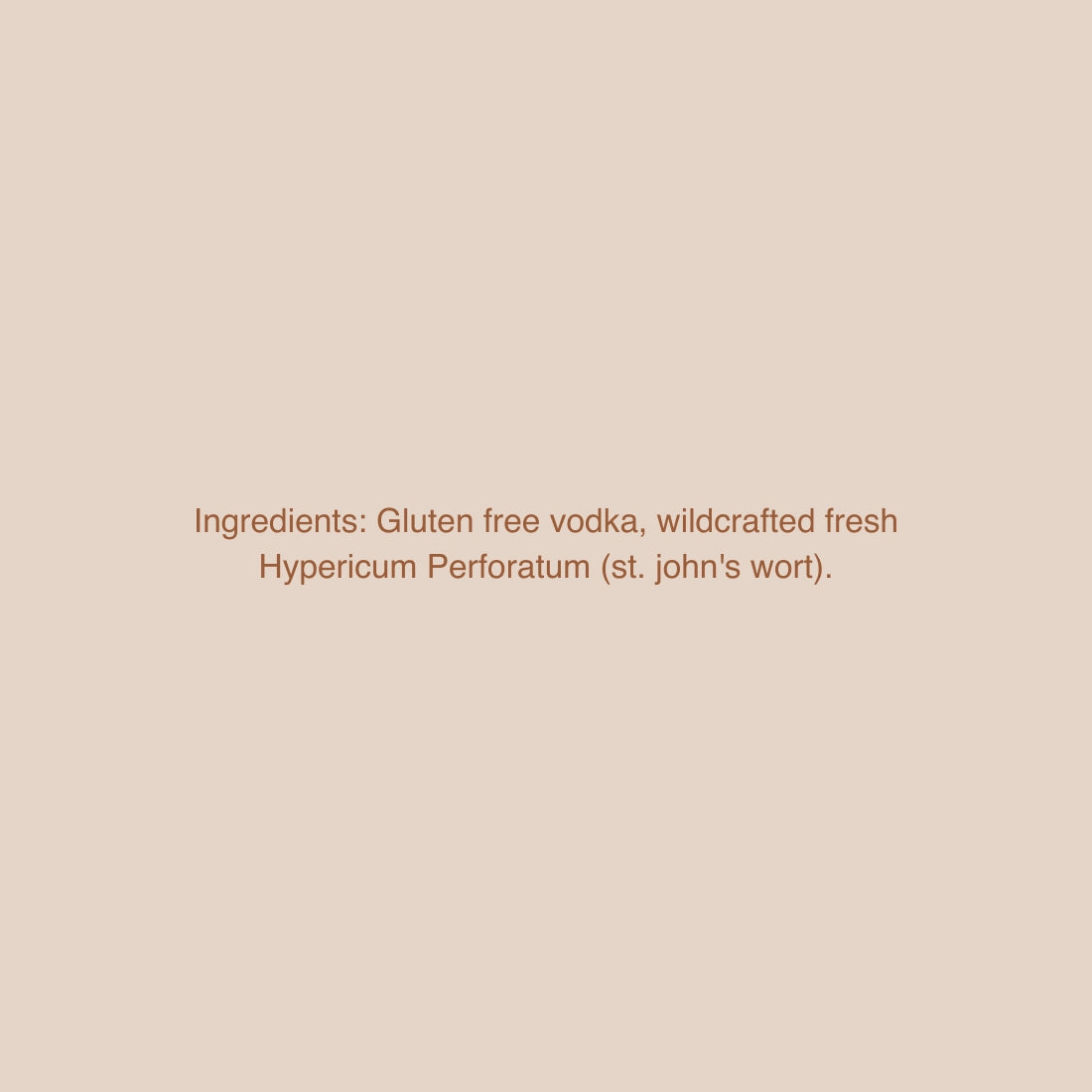 St. John’s Wort Tincture: Anxiety & Depression Support